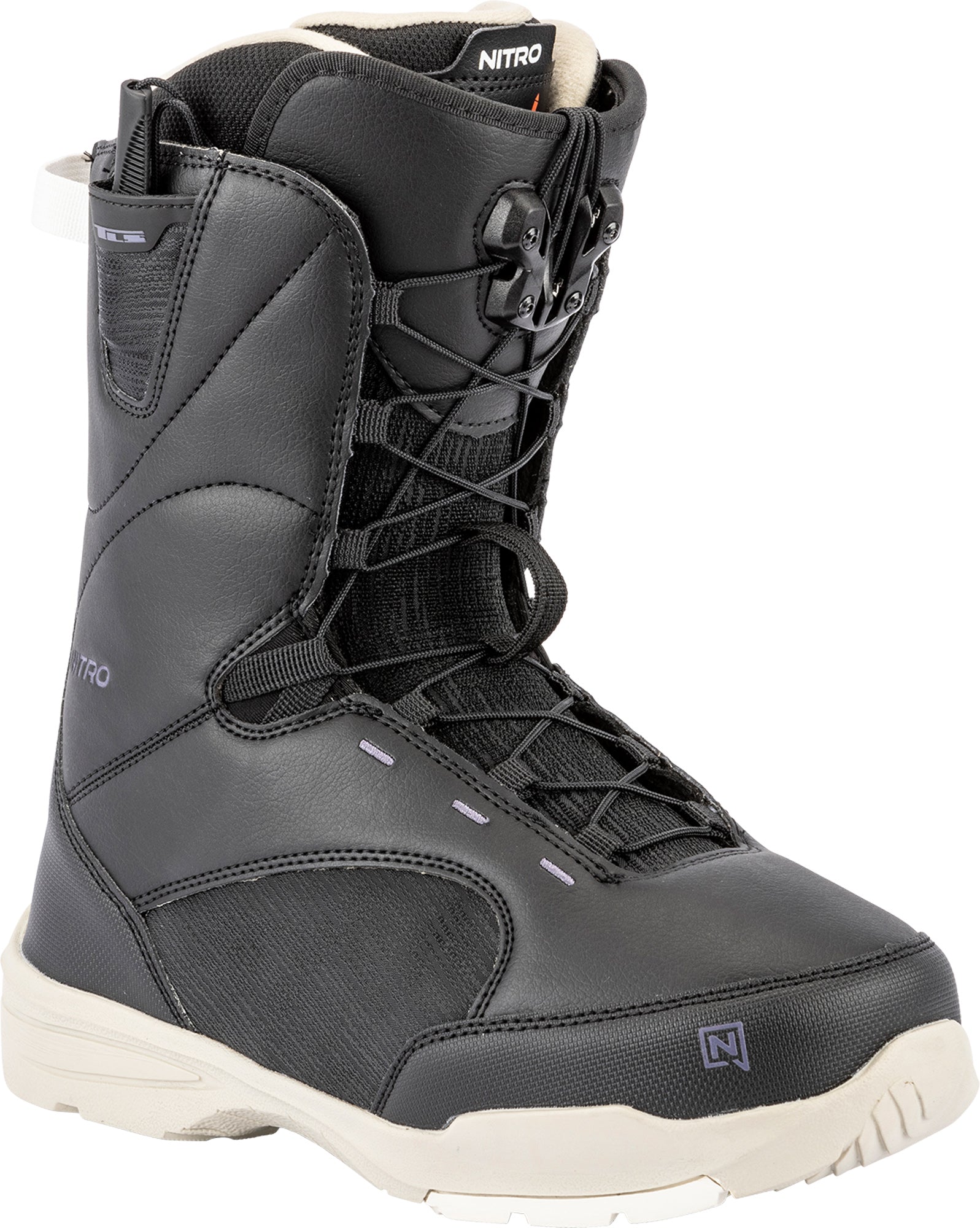 Nitro Flora TLS boots femme Black laçage TLS