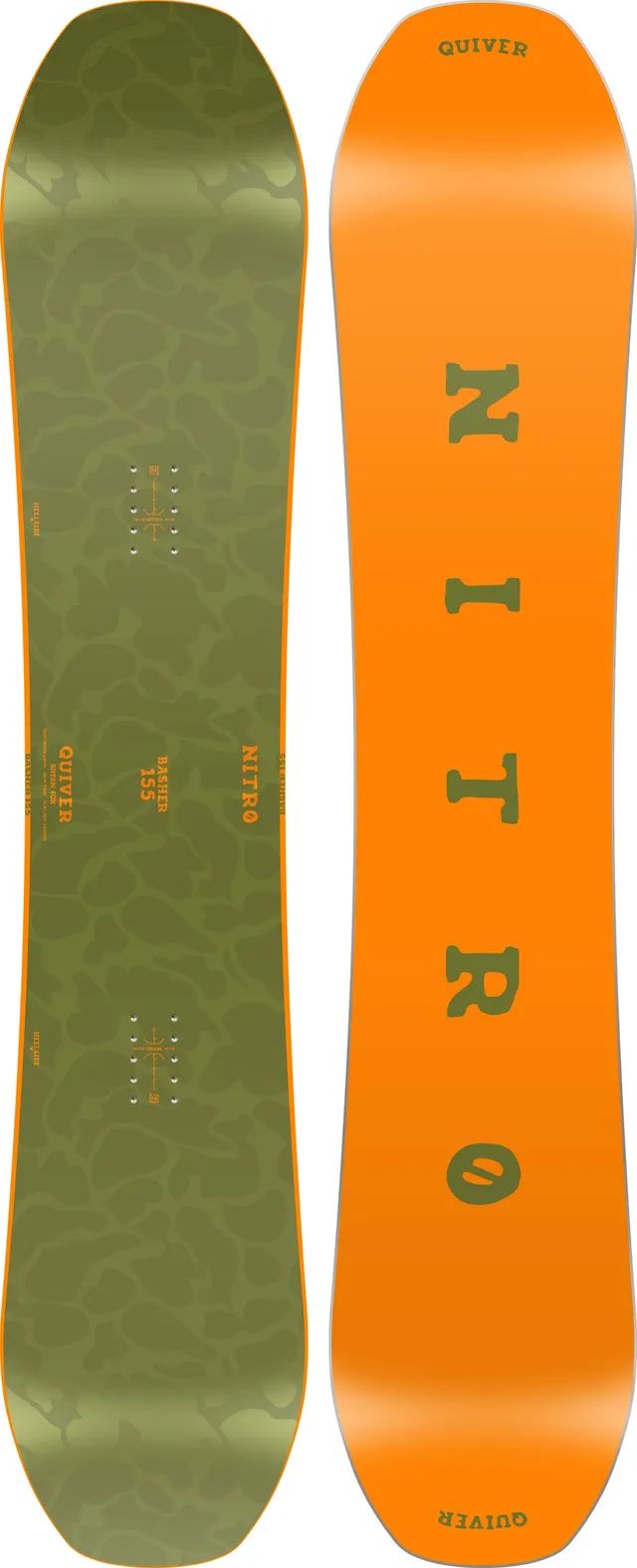 Nitro Basher snowboard homme 158w freestyle