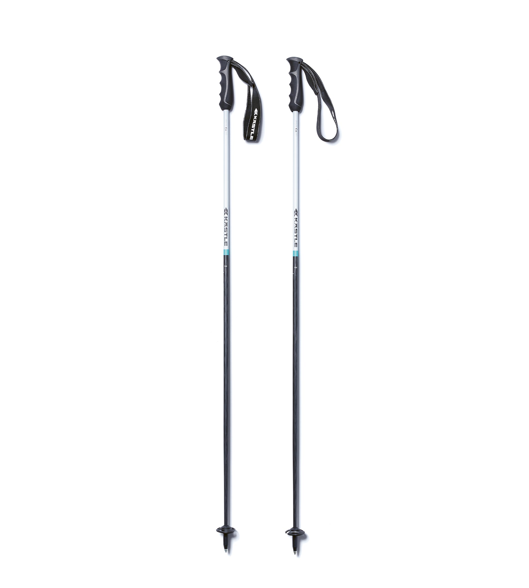 Kastle Piste CA100 bâton ski carbone 125 cm