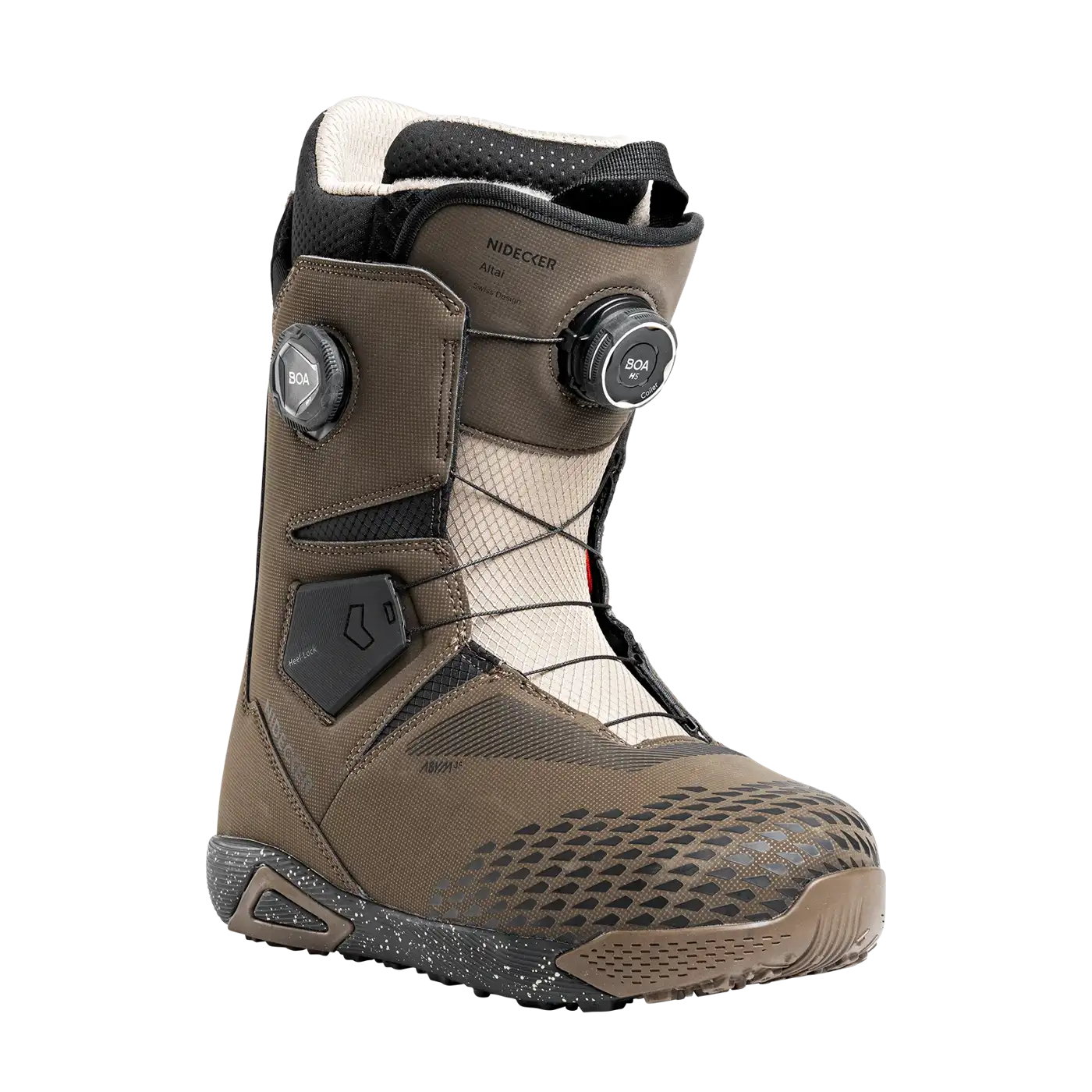 Nidecker Altai Men boots snowboard noir double Boa