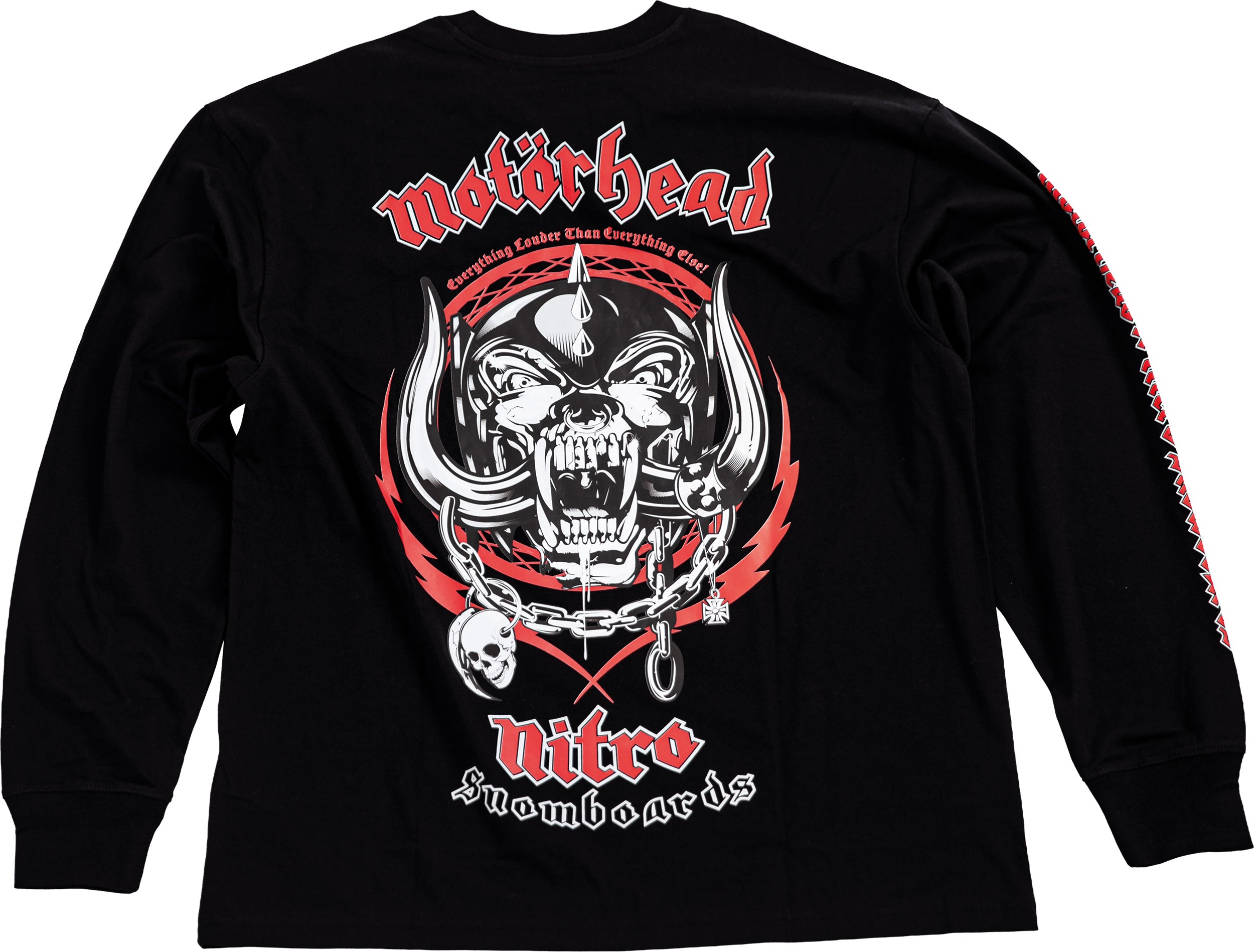 Nitro Motörhead X Nitro t-shirt manches longues noir