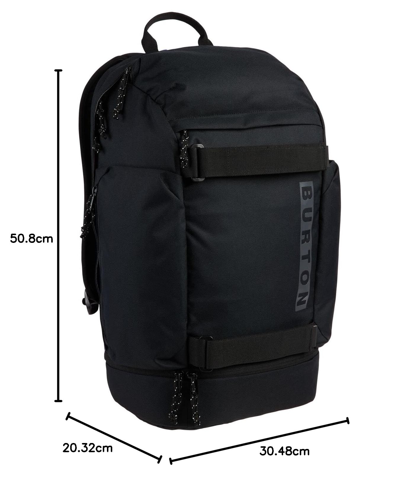 Burton Distortion 2.0 sac à dos 28L True Black ordinateur
