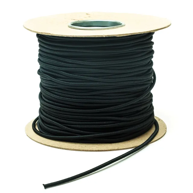 Aiguille Alpine 3mm Black Shockcord sandow 3 mm noir