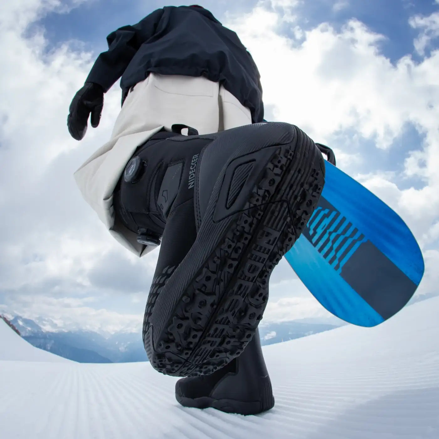 Nidecker Altai Wide Boots Snowboard Noir Double BOA