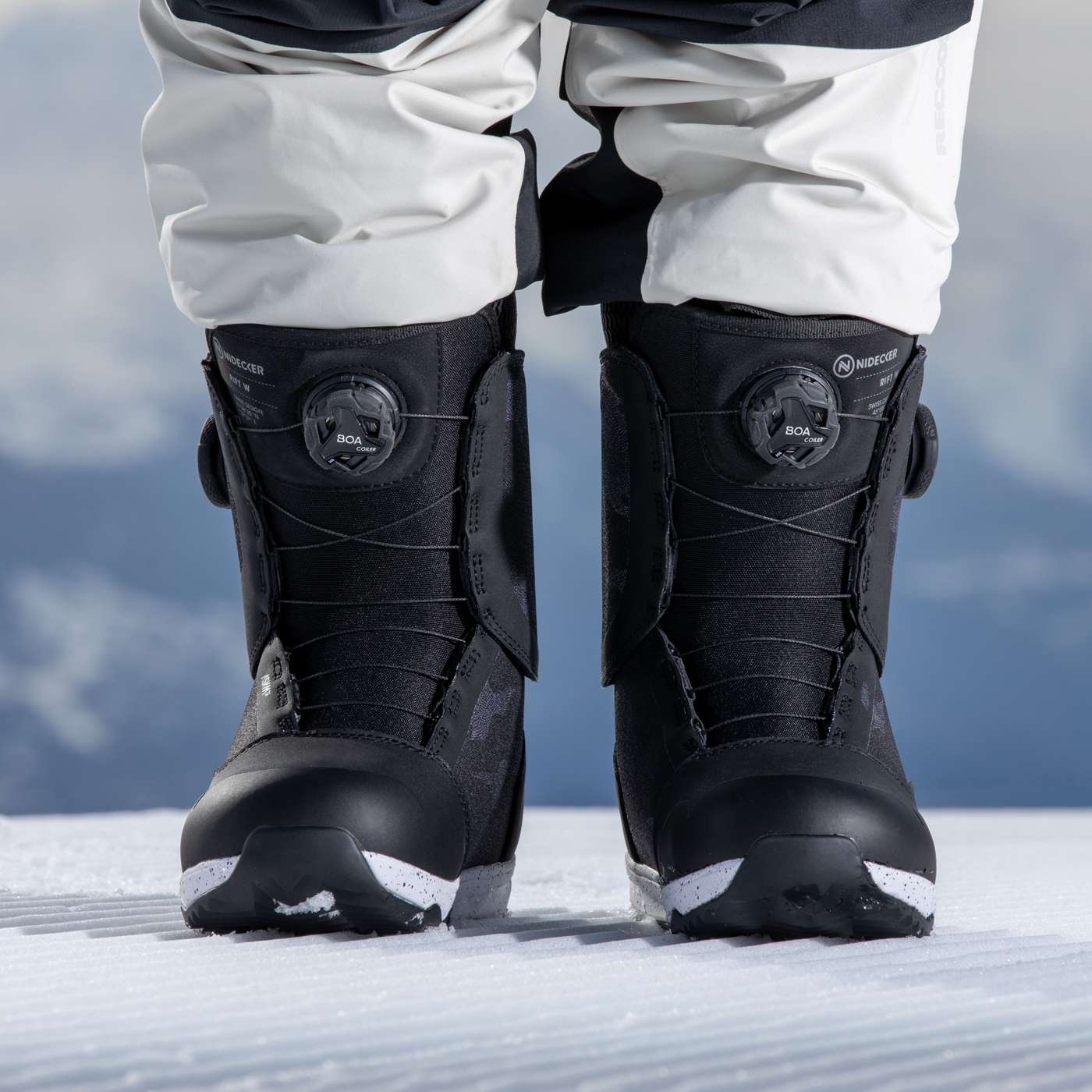 Nidecker Rift W 2024 boots snowboard noires lacets