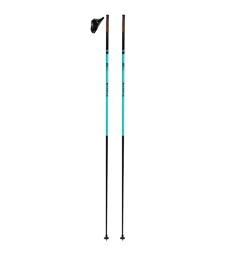 Kastle KC80 bâton ski de fond carbone 150 cm