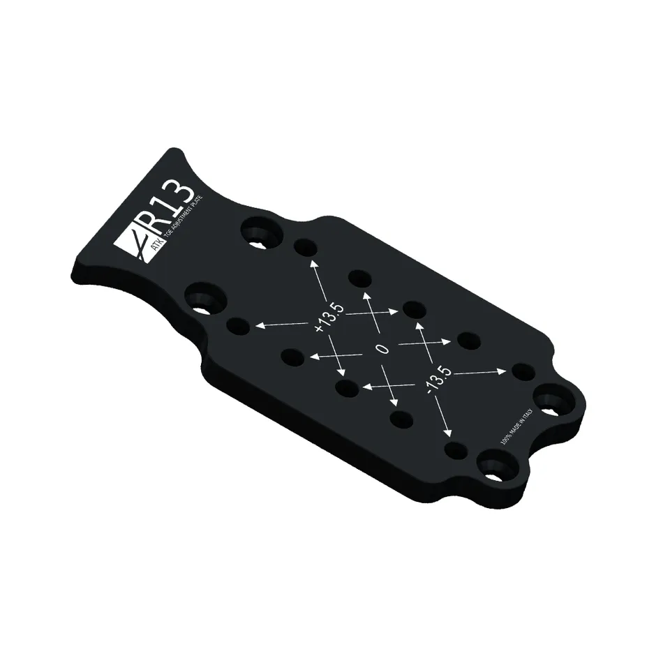 ATK Accessories Toe Plate R13 plaque butée ski noir 27 mm paire