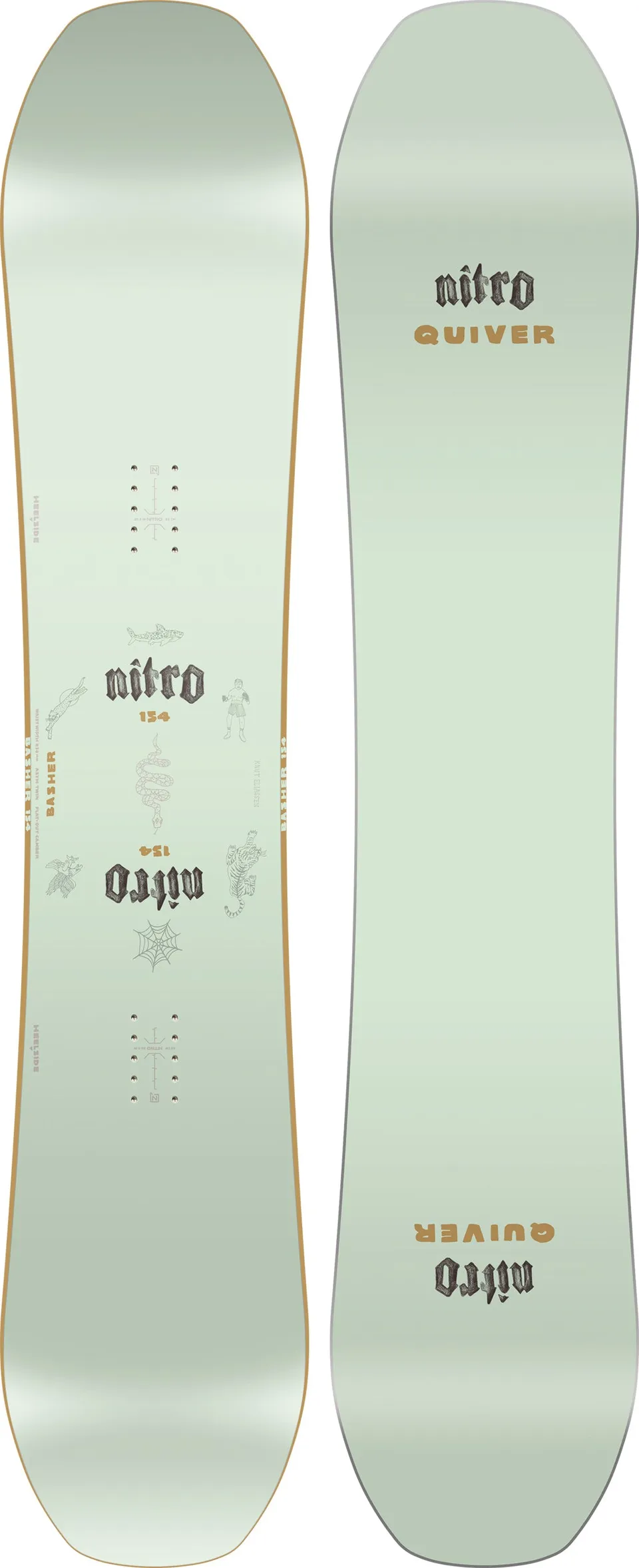 Nitro Basher 158 snowboard all mountain 1st Choice