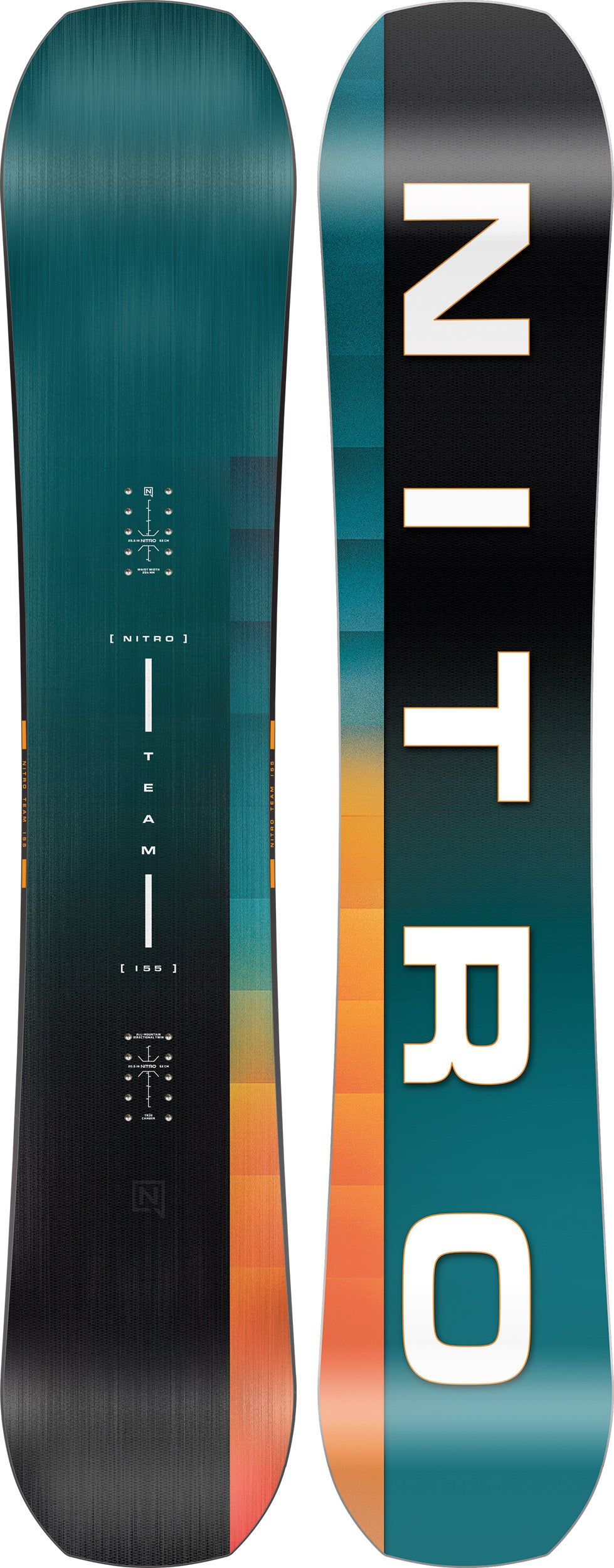 Nitro Team Snowboard 157 1st Choice all-mountain