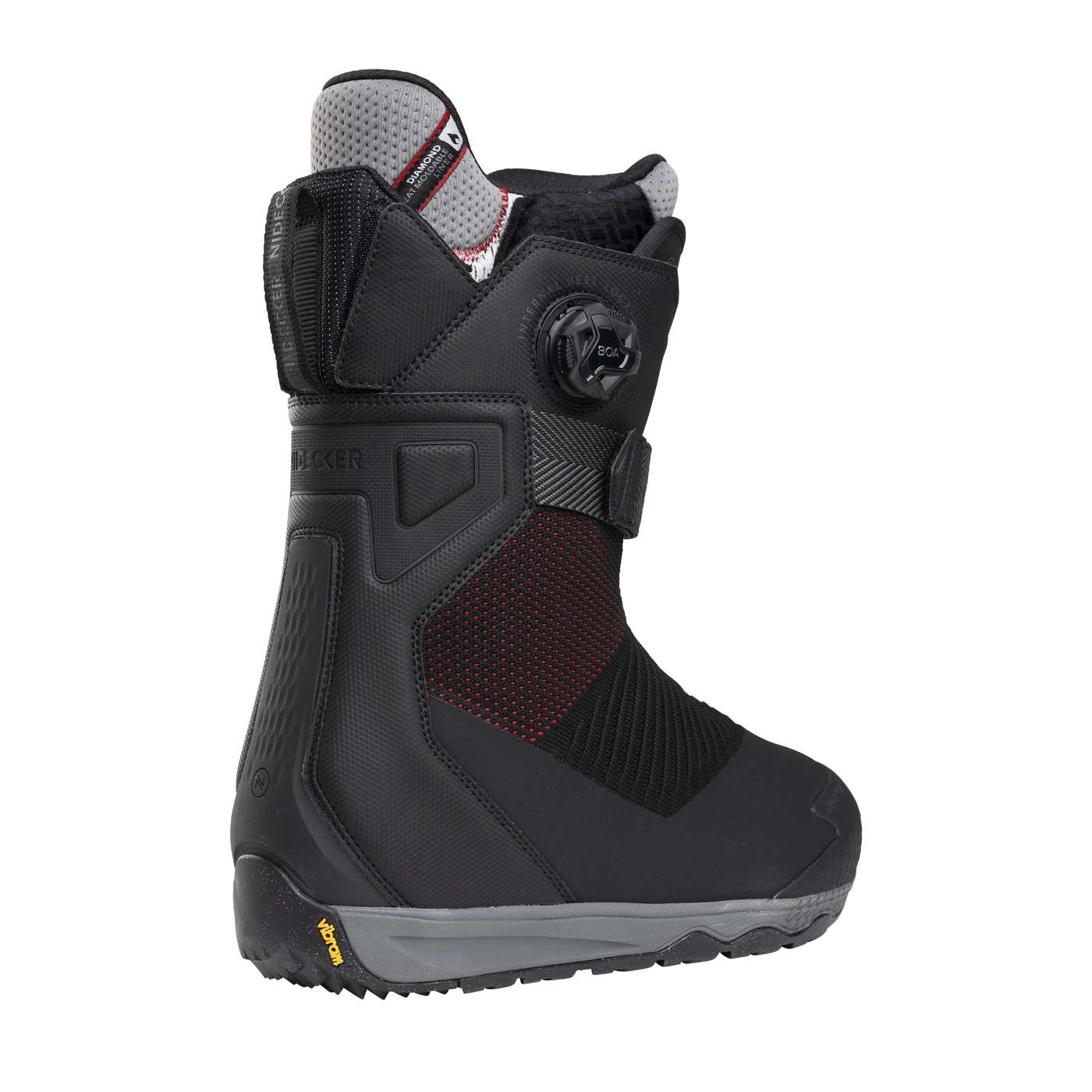 Nidecker Index 2025 Boots Snowboard Homme Noir Rigide