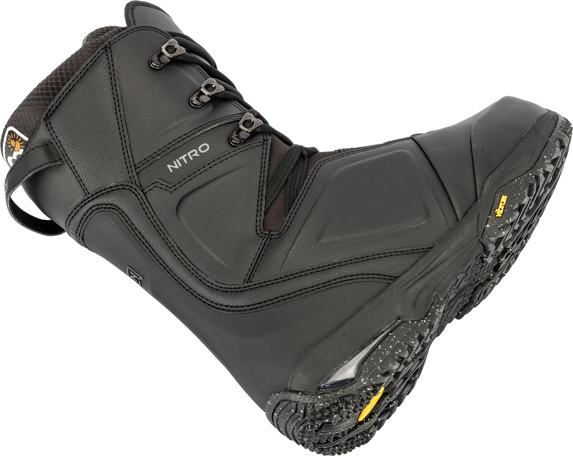 Nitro Team Lace 270 boots snowboard homme noir
