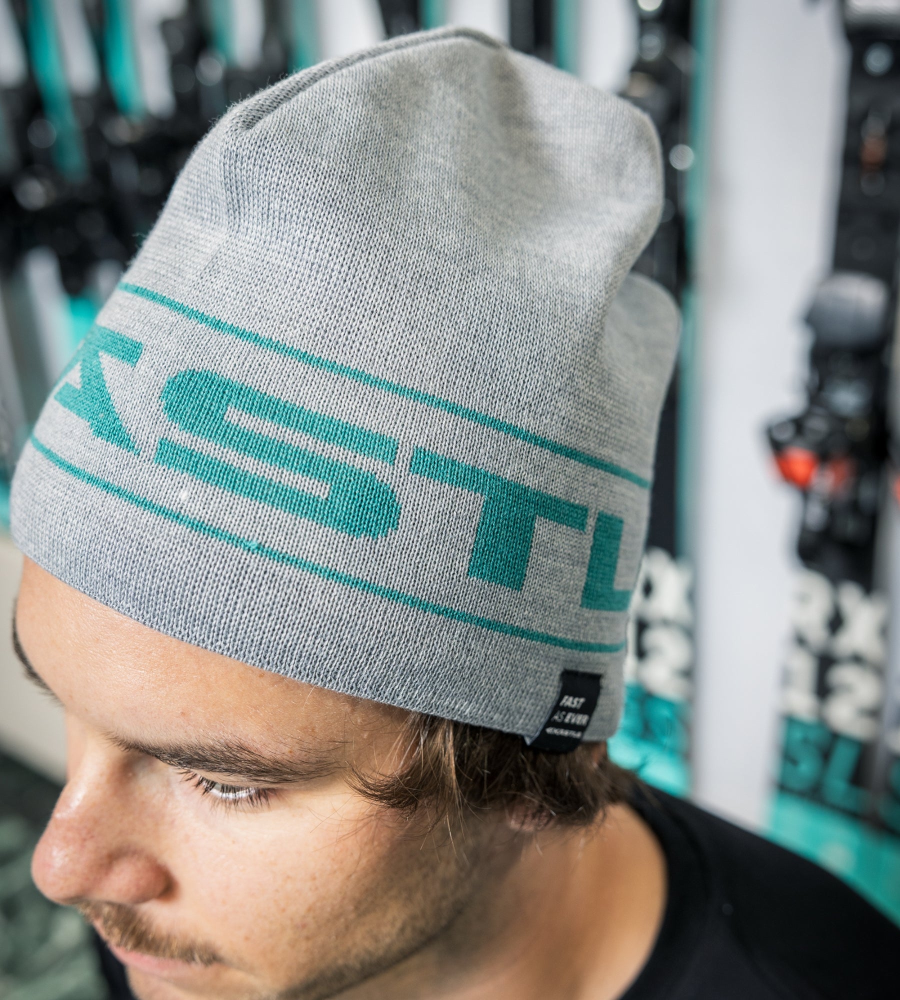 Kästle Big Logo Beanie bonnet hiver UNI laine