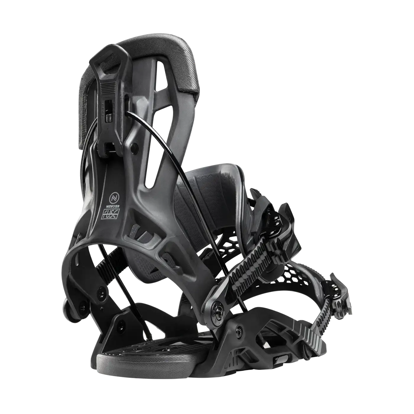 Nidecker Flow Fuse Hybrid fixations snowboard L noires
