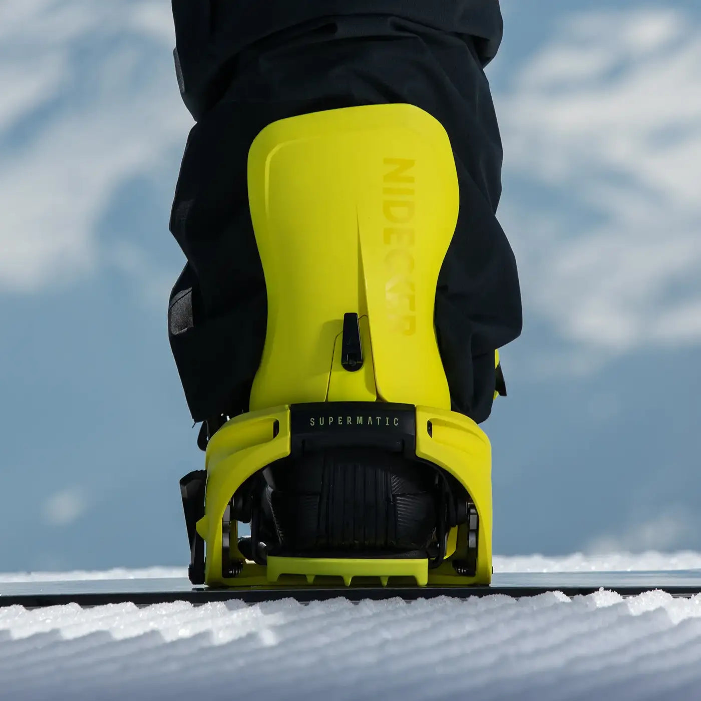 Nidecker LT Supermatic fixations snowboard Black M