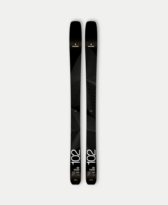 Movement Alp Tracks 102 ski freeride 170 Swiss Made