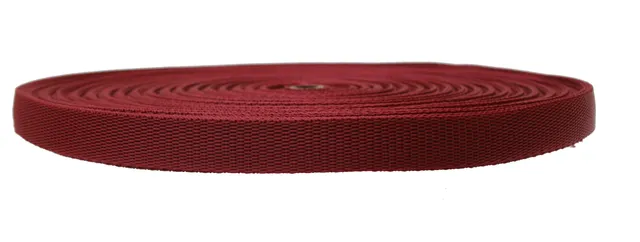 Aiguille Sangle polypropylène 19 mm bordeaux au mètre