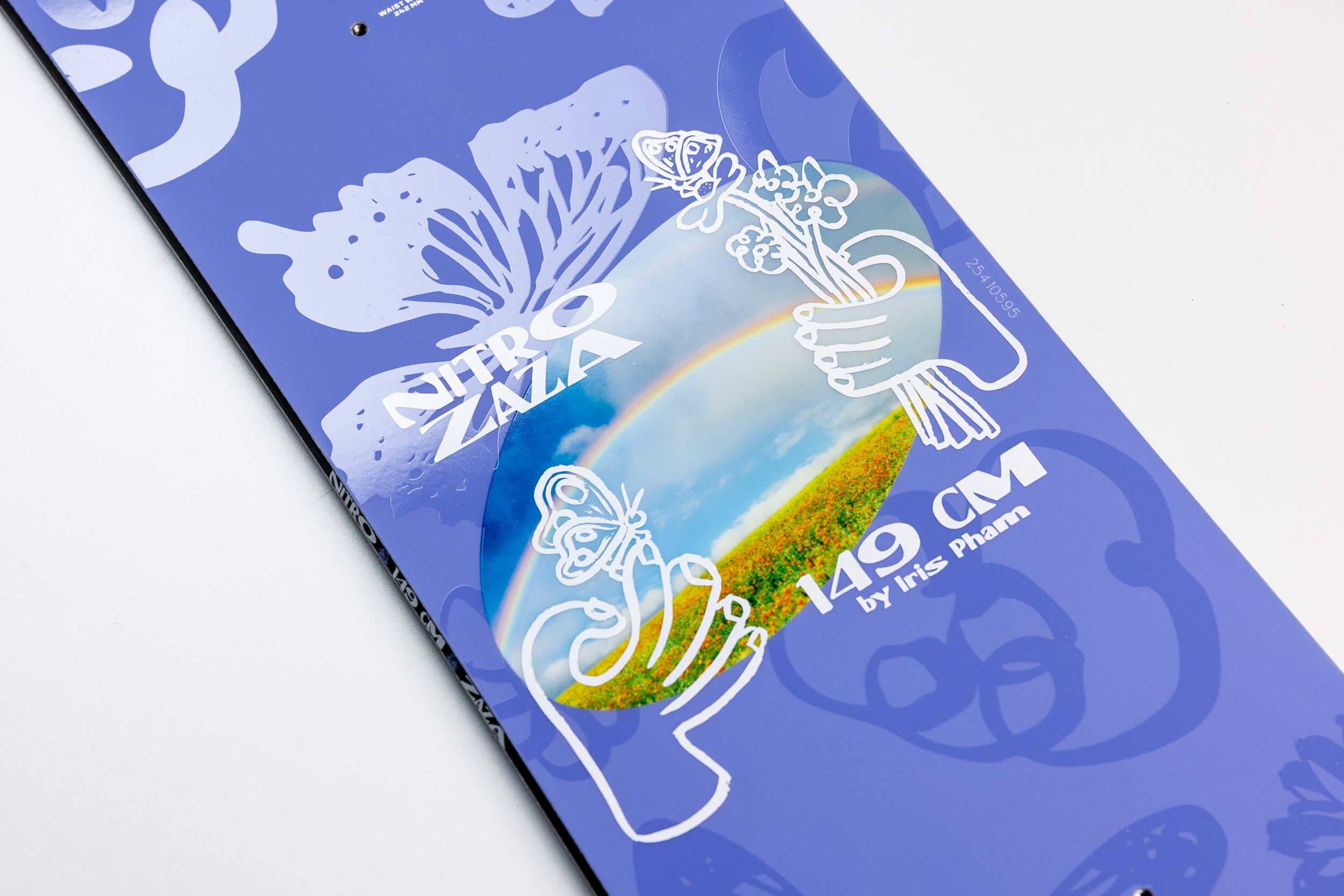 Nitro Zaza snowboard femme 149 twin park