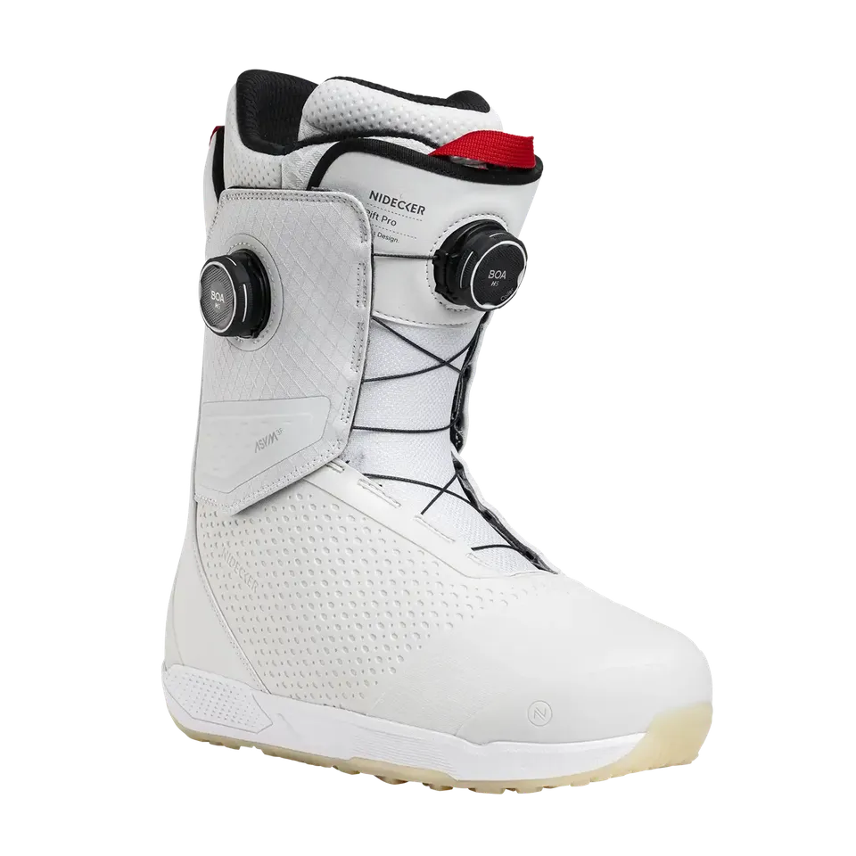Nidecker Rift Pro boots snowboard blanc flex mid-soft