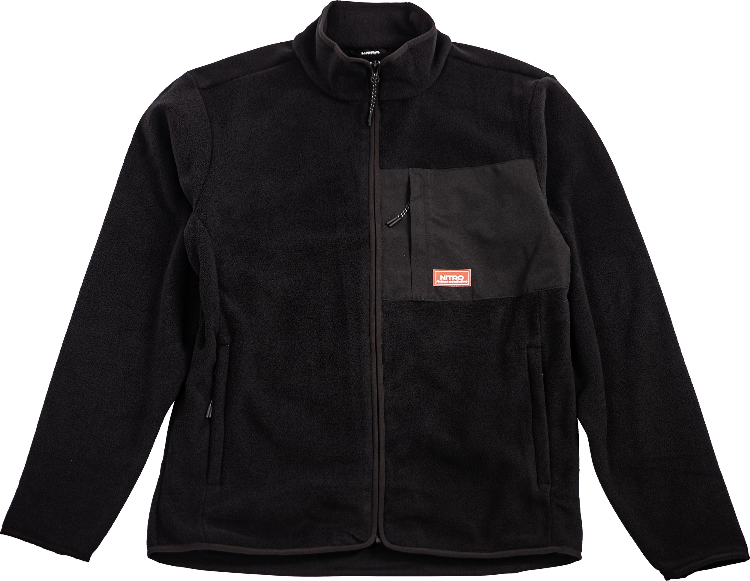 Nitro Tech Fleece polaire Black Melange M zippee