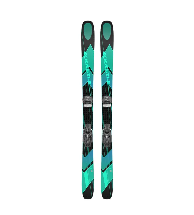 Kastle Transcend 104 ski freeride 177 + K14 Attack GW Titanal