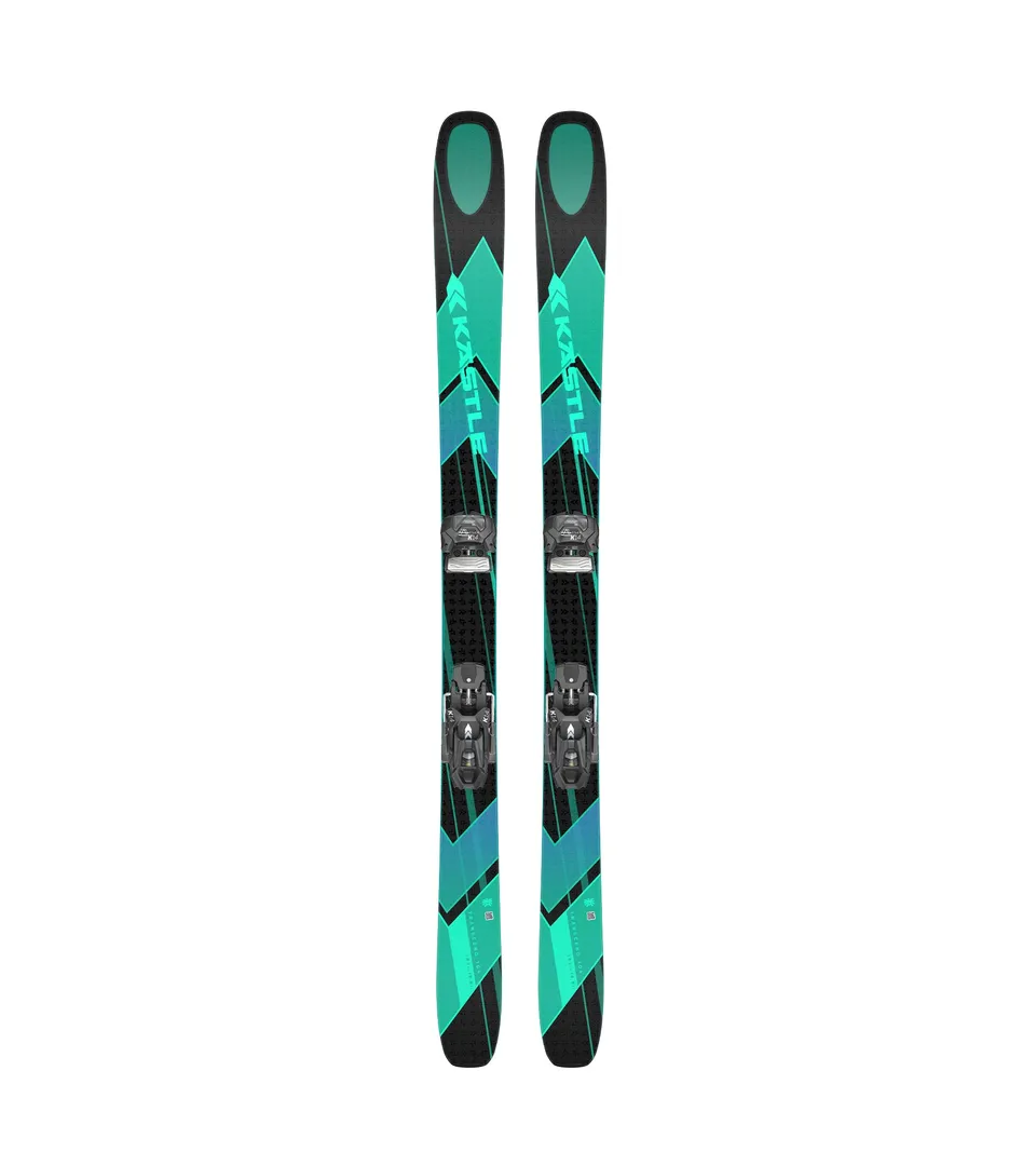 Kastle Transcend 104 ski freeride 177 + K14 Attack GW Titanal