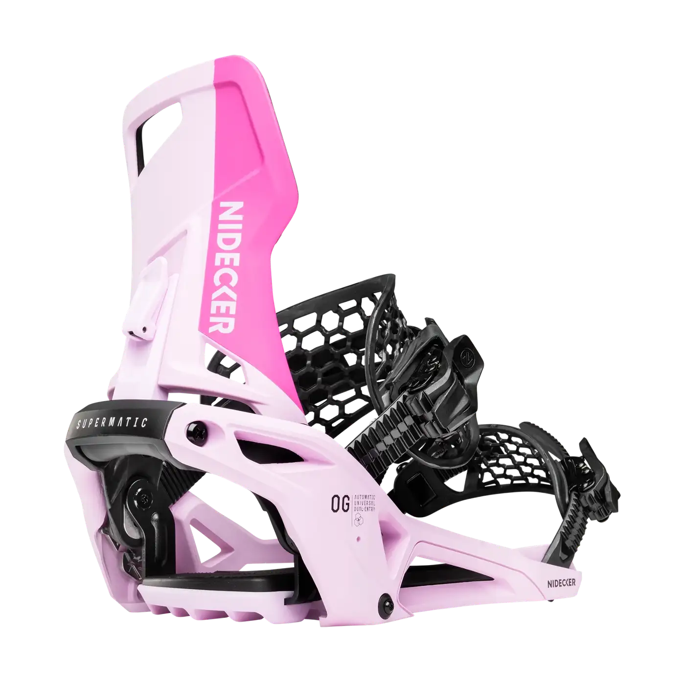 Nidecker OG Supermatic fixations snowboard step-in noir