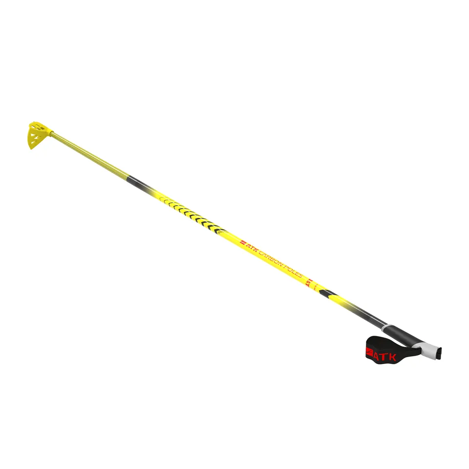 ATK Carbon Kevlar bâtons ski rando noir jaune 150 cm