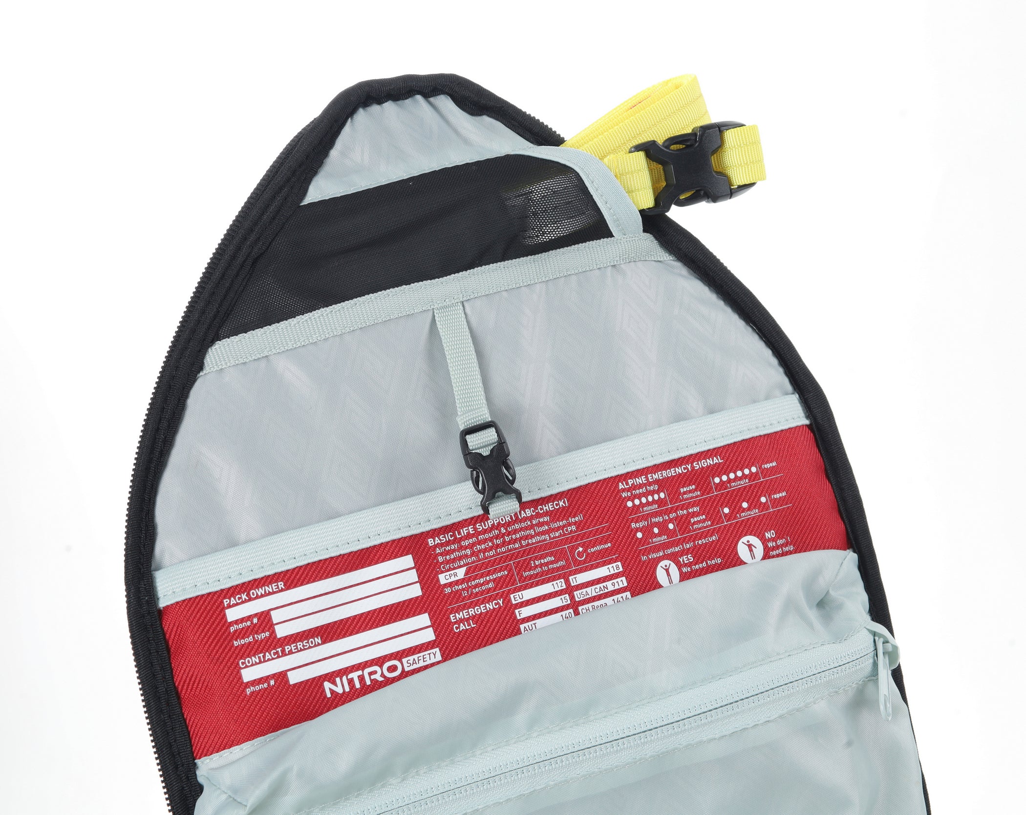 Nitro Splitpack 30 sac splitboard Raven 30L