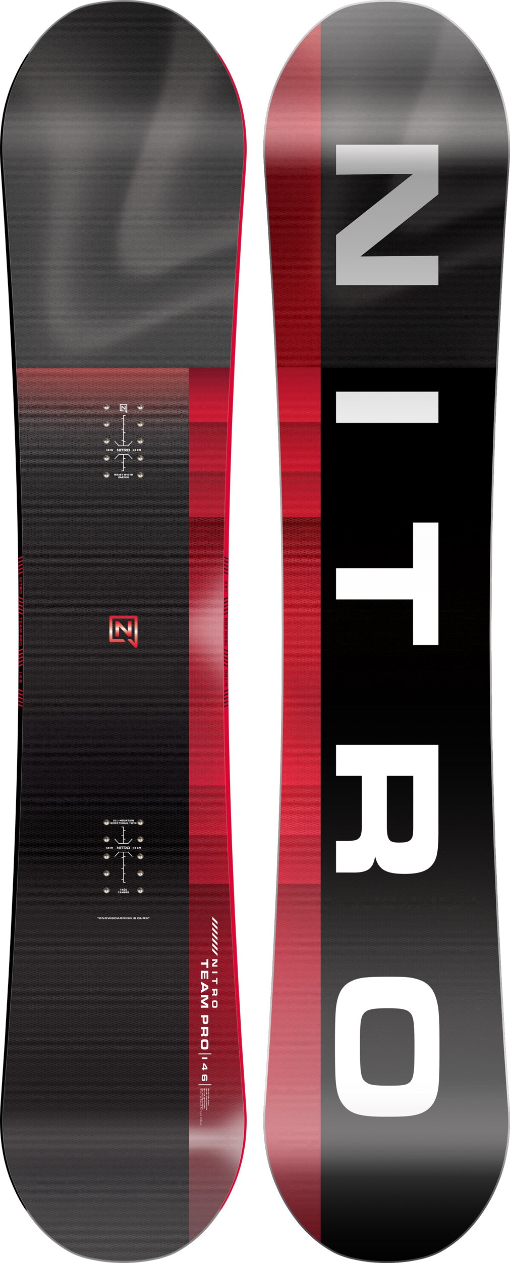 Nitro Team Pro planche snowboard 155 all-mountain