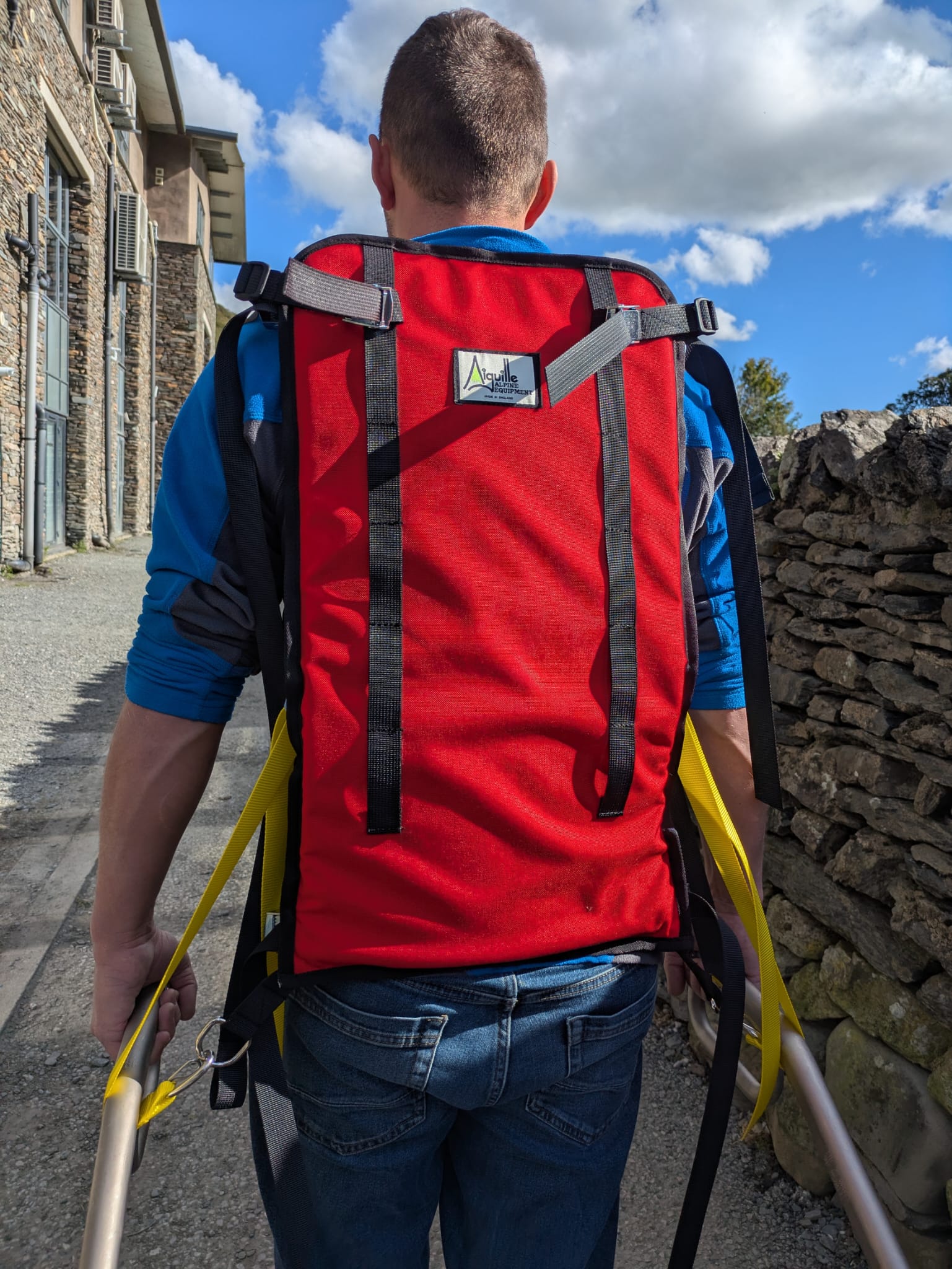 Snowsled Rescue système portage brancard Titan Bell à l'unité
