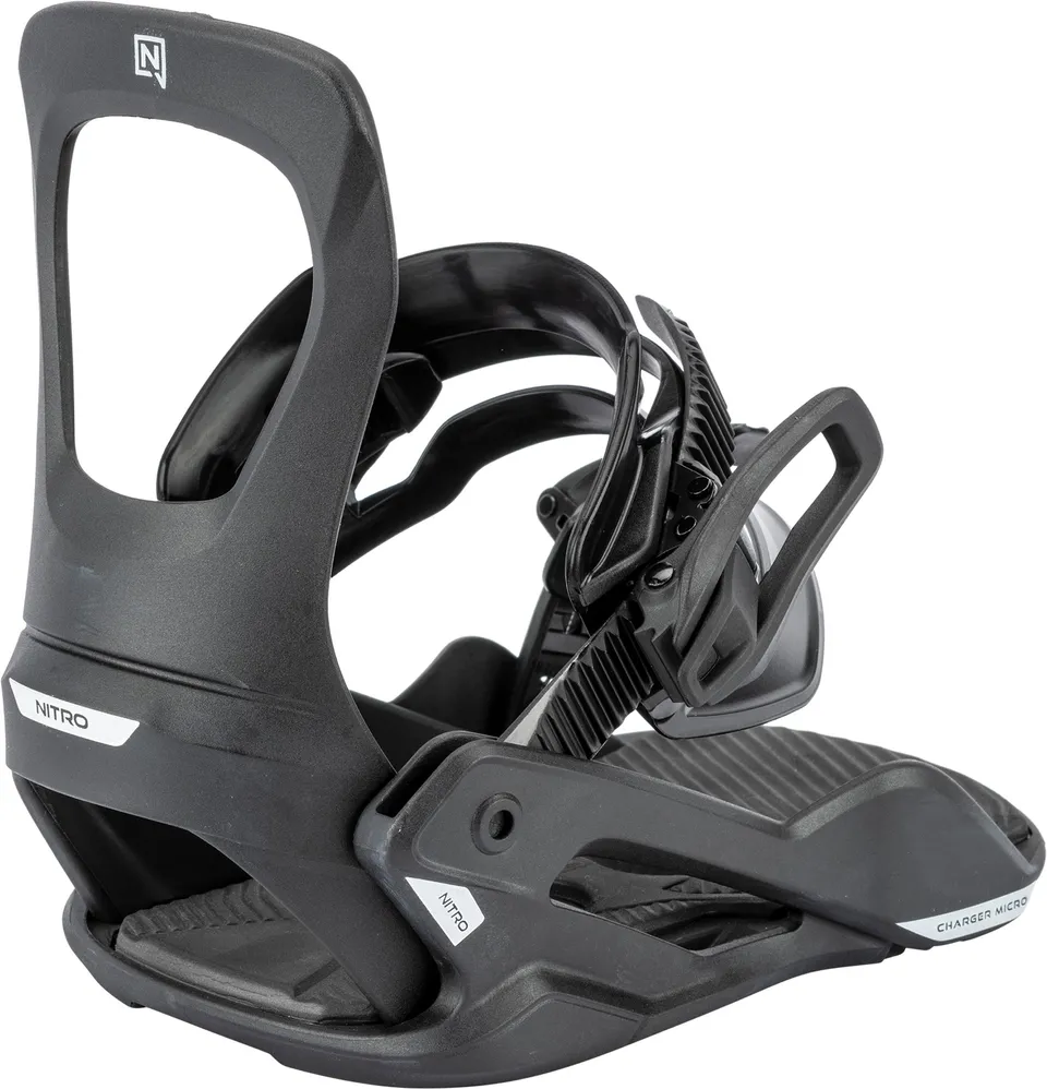Nitro Charger Micro Box fixations enfant Ultra Black XS