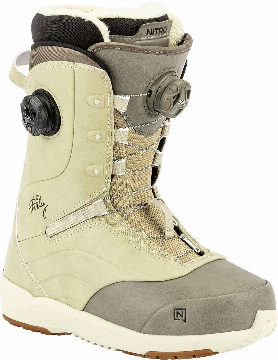 Nitro Crown BOA Boots Snowboard Femme Noir 245