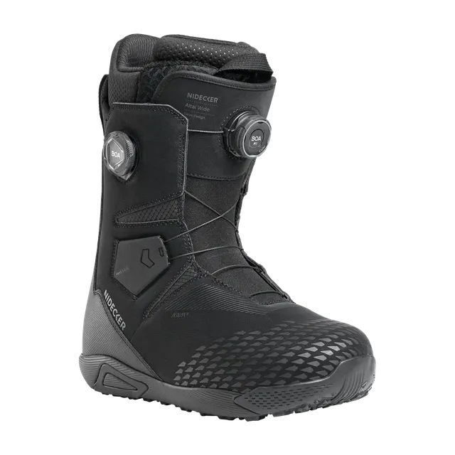Nidecker Altai Wide Boots Snowboard Noir Double BOA