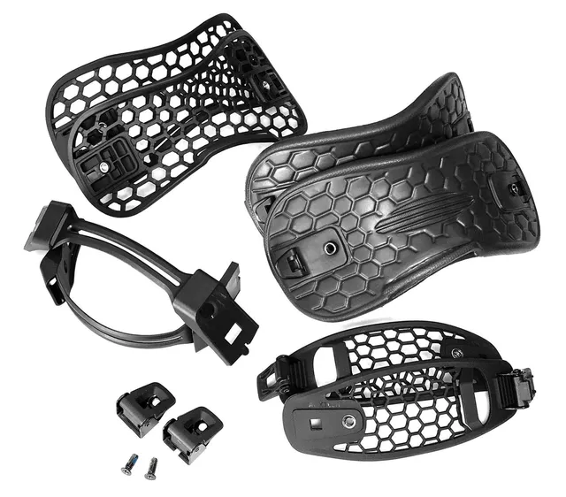 Nidecker Spare Parts Exo-Straps Kit sangle fixation noir S/M