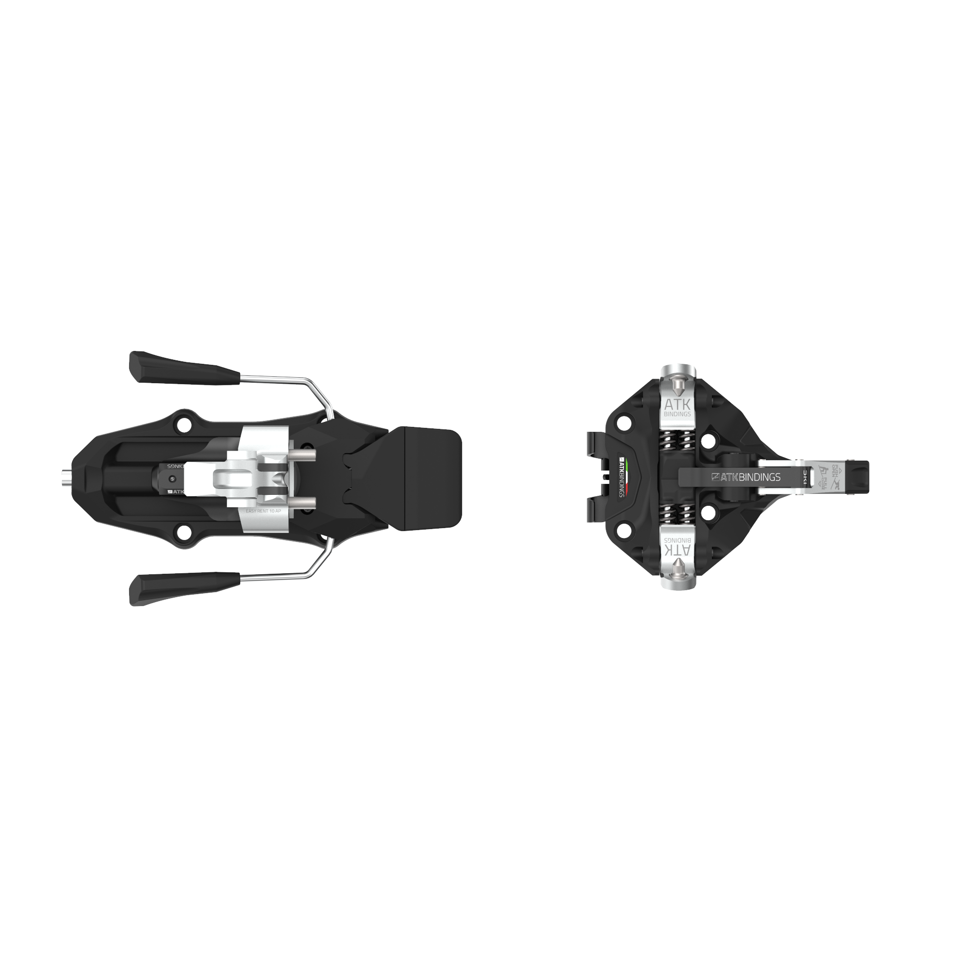 ATK Easy Rent 10 fixation ski rando blanche 86 composite 45 mm