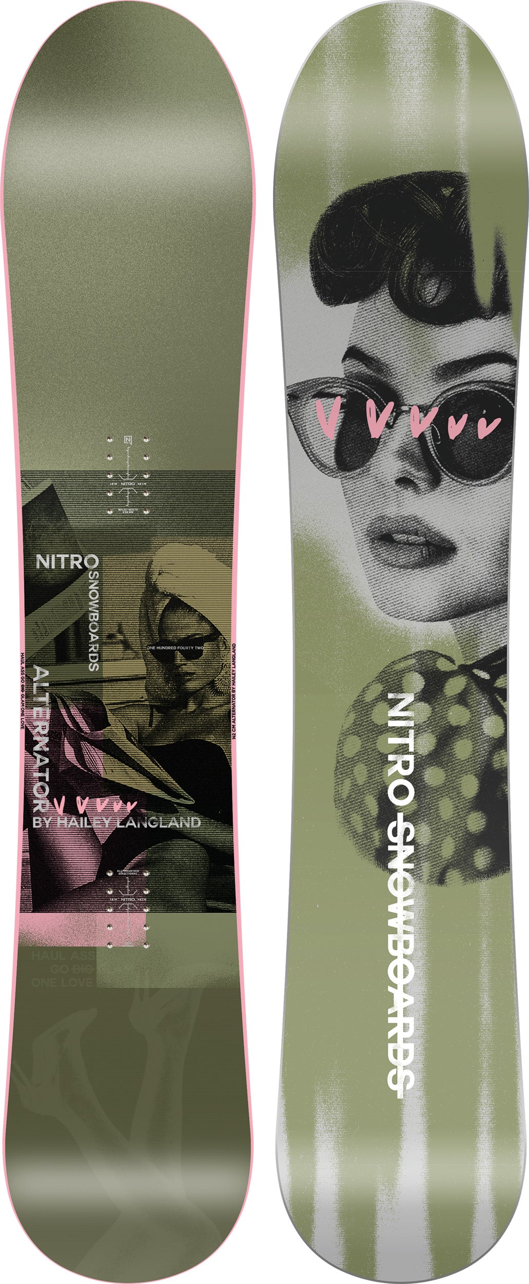 Nitro Alternator x Hailey snowboard femme 149