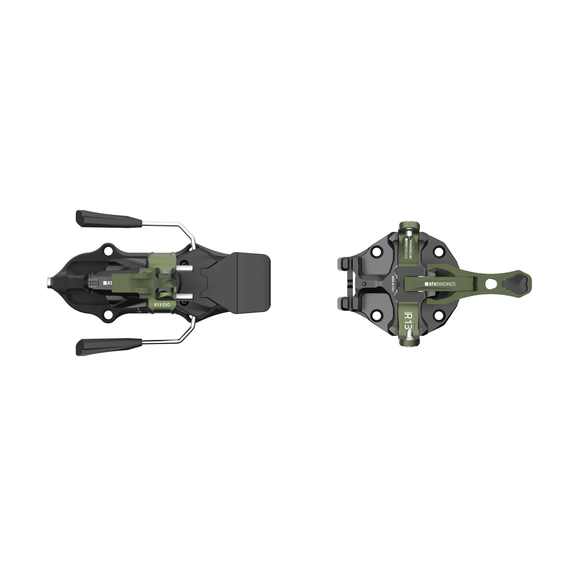 ATK Freeride Raider 13 EVO fixation ski noir 97 mm 370 g