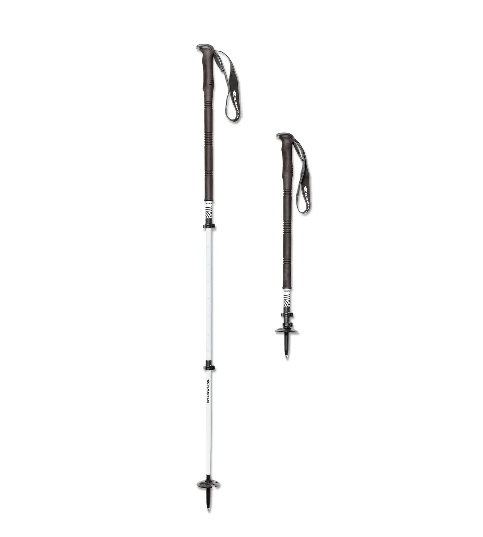 Kastle Mountaineer TRI bâton ski rando UNI 110-145 titanal