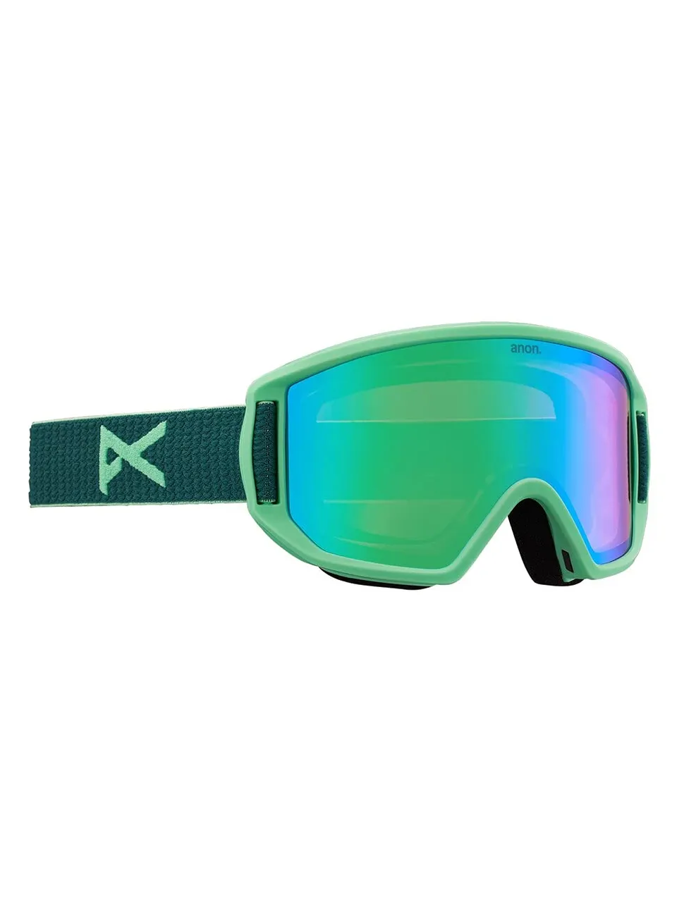 Anon Relapse Jr MFI masque snowboard Mint Green Amber
