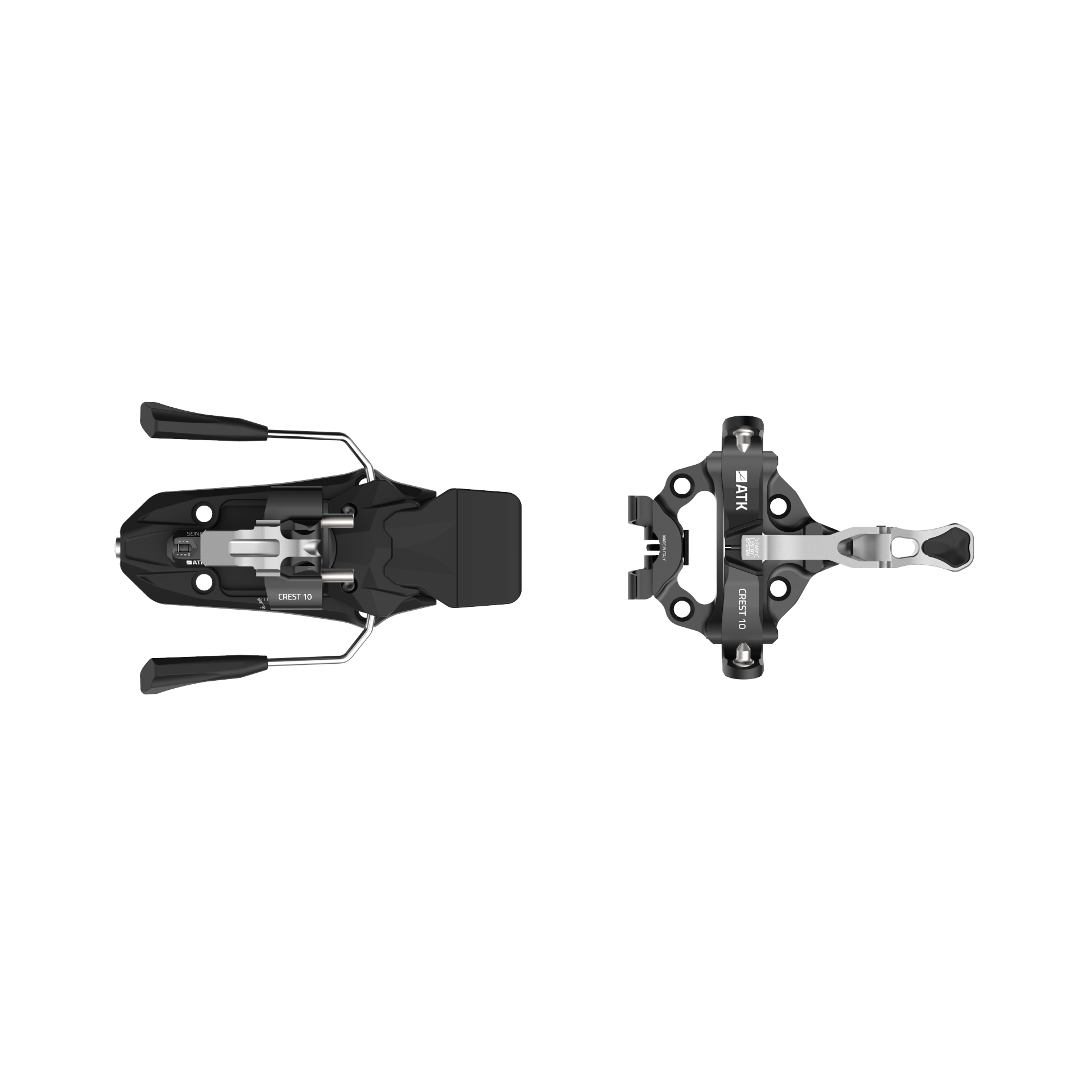 ATK Crest 10 fixation ski rando Black 086 frein 86mm