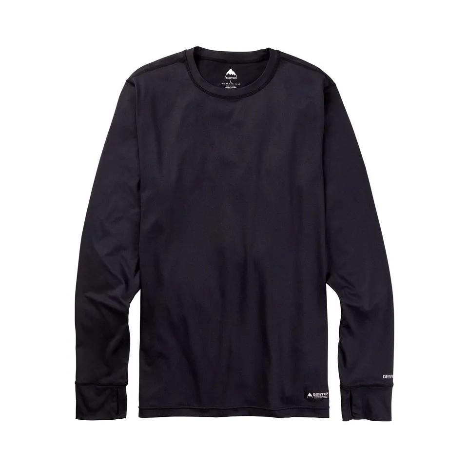 Burton Midweight Base Layer Crew thermique homme noir taille M
