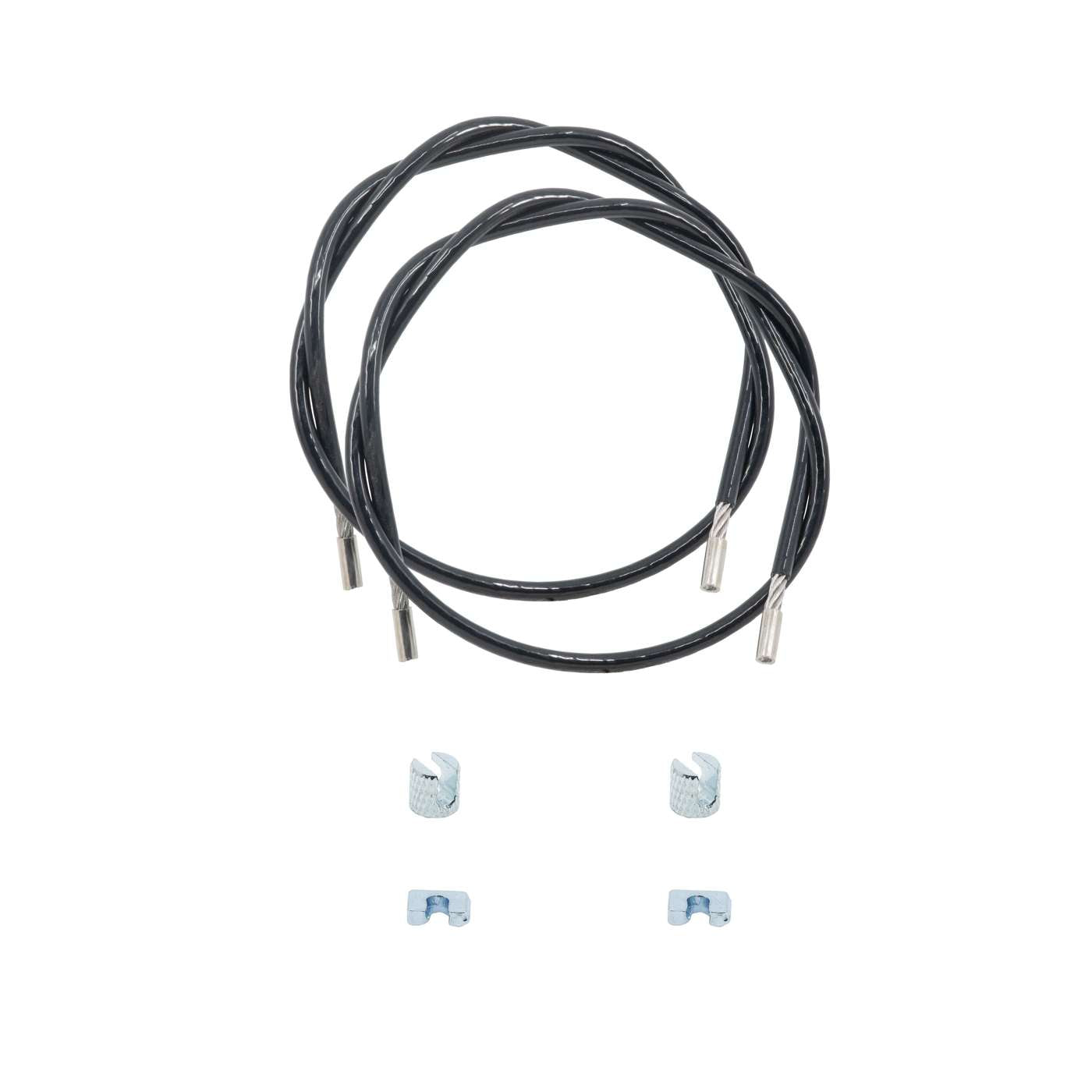 Nidecker Axis-Series câbles fixation noir S embout alu