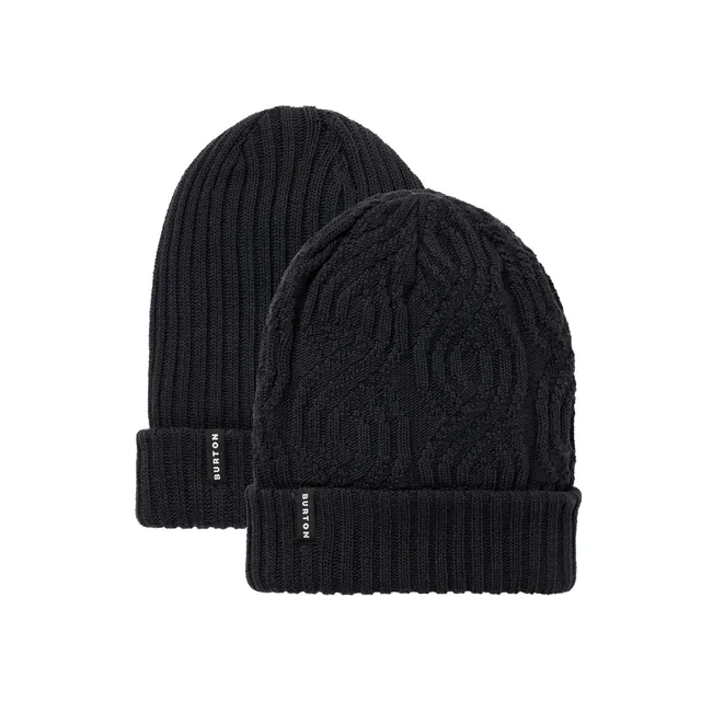 Burton Reversible Bonnet Femme Recyclé True Black Noir