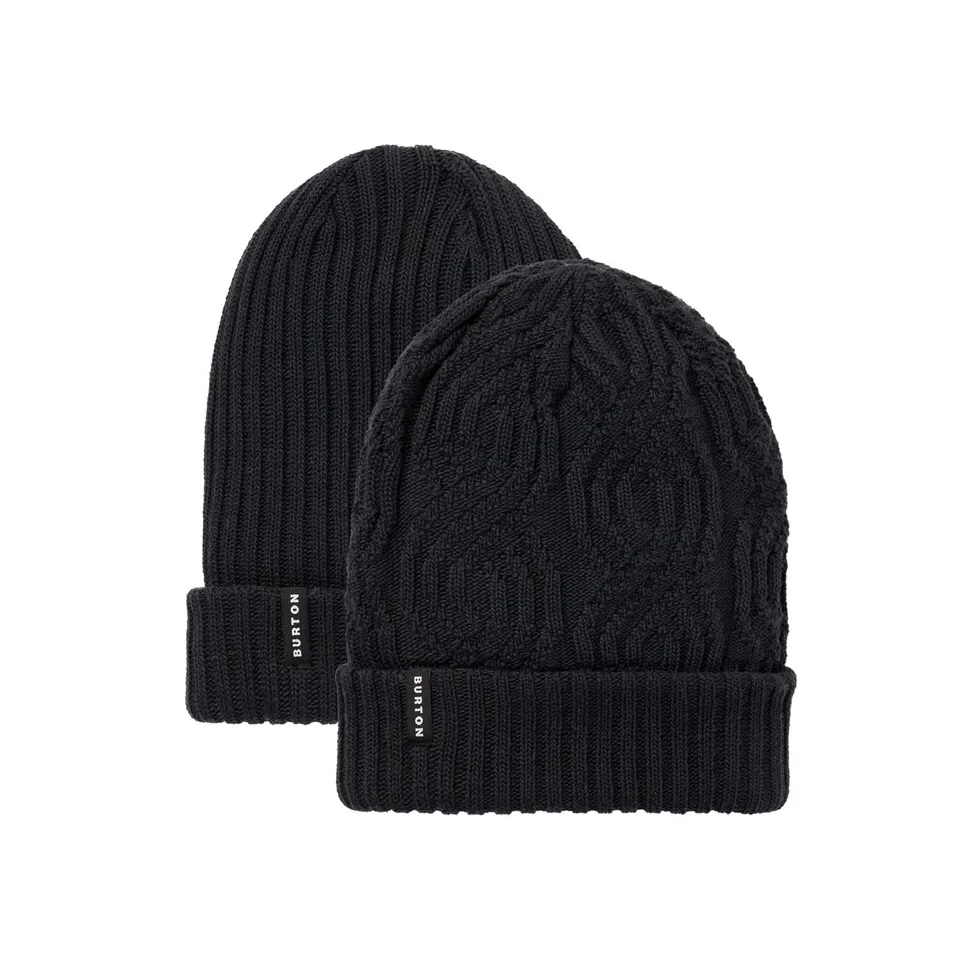 Burton Reversible Bonnet Femme Recyclé True Black Noir