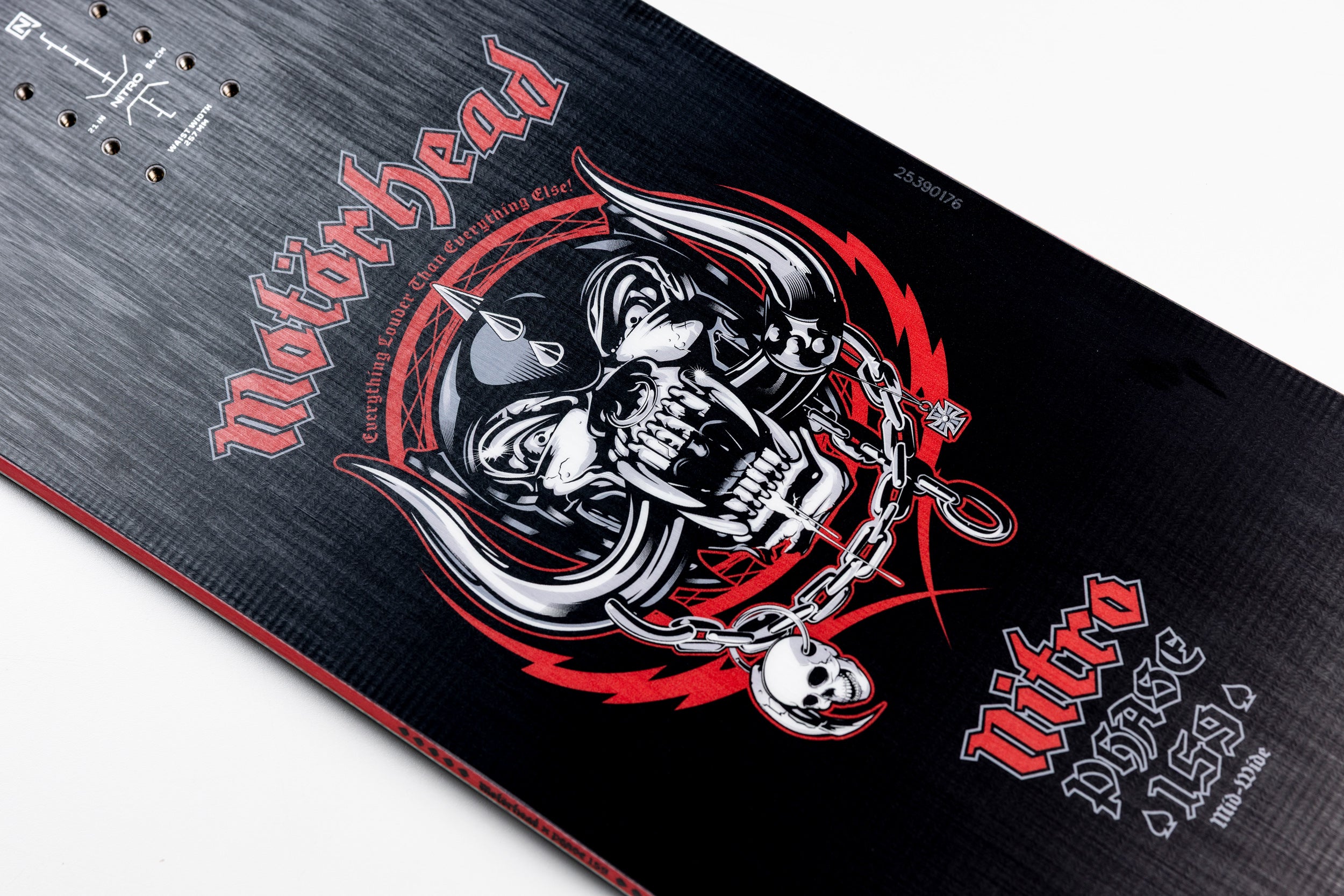 Nitro Phase x Motorhead snowboard 155 polyvalent