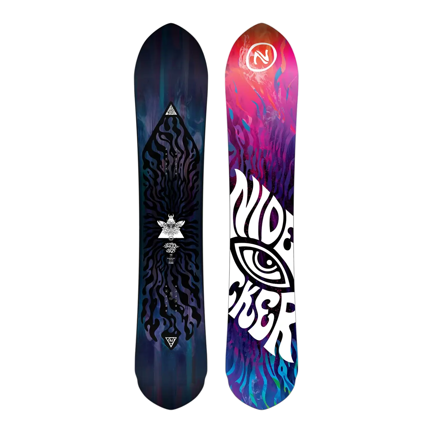 Nidecker Alpha APX snowboard 158 all-mountain carbone