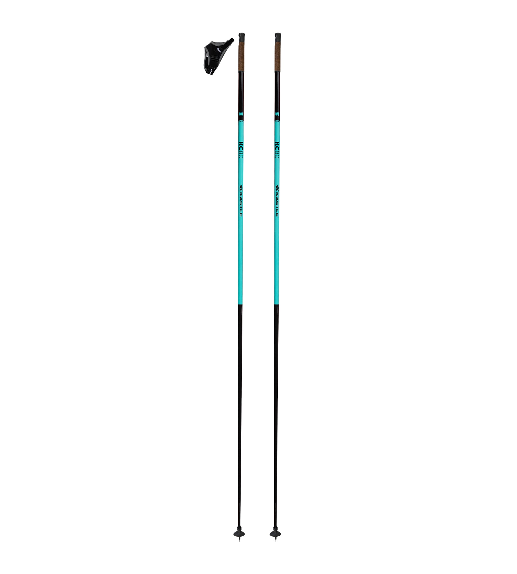 Kastle KC80 bâton ski de fond carbone 150 cm
