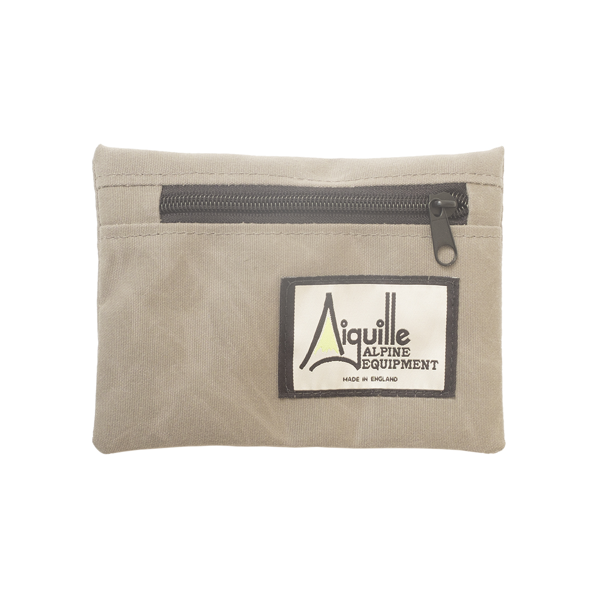 Aiguille pochette zippée acrylique taille M 17x26 cm