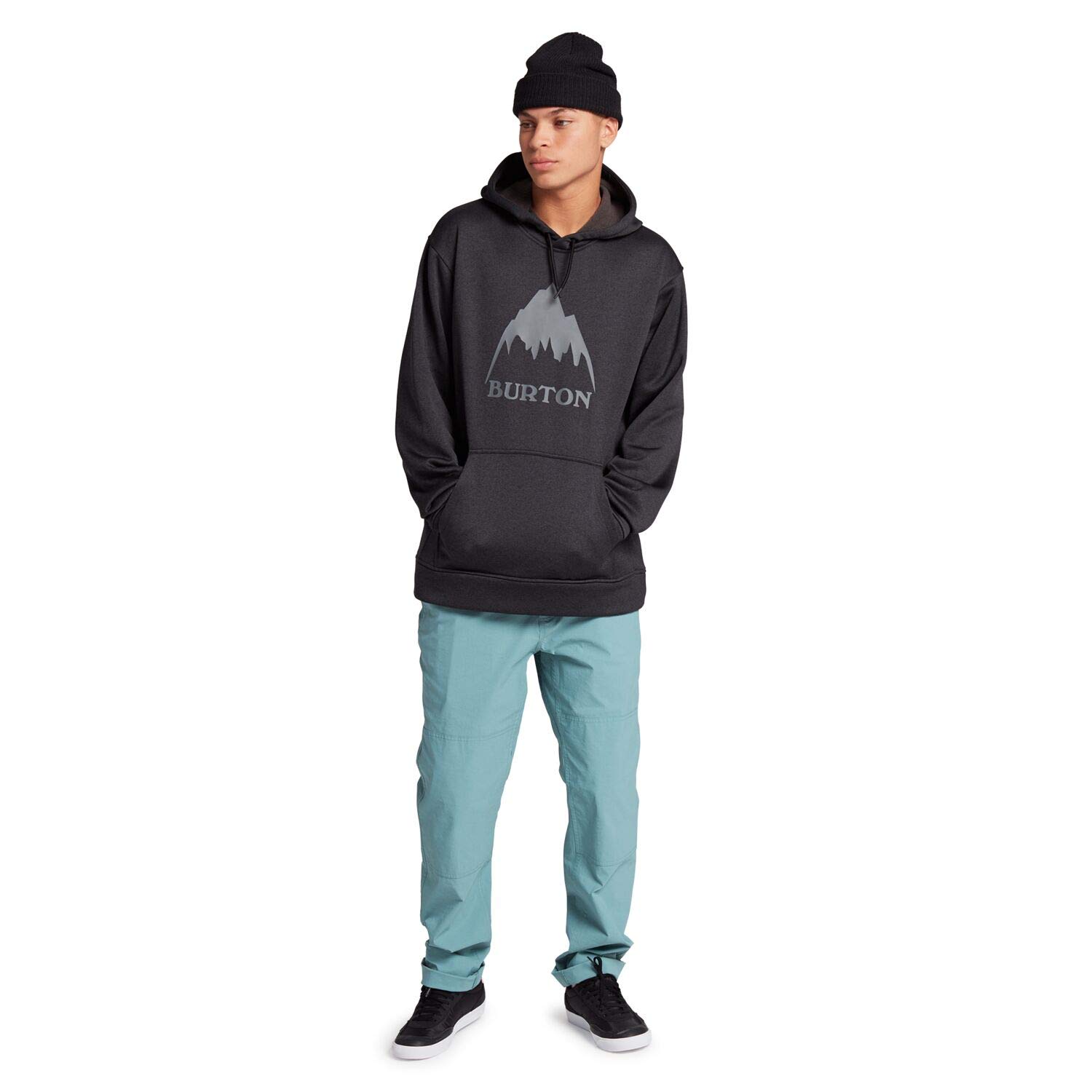 Burton Oak sweat à capuche homme gris taille M