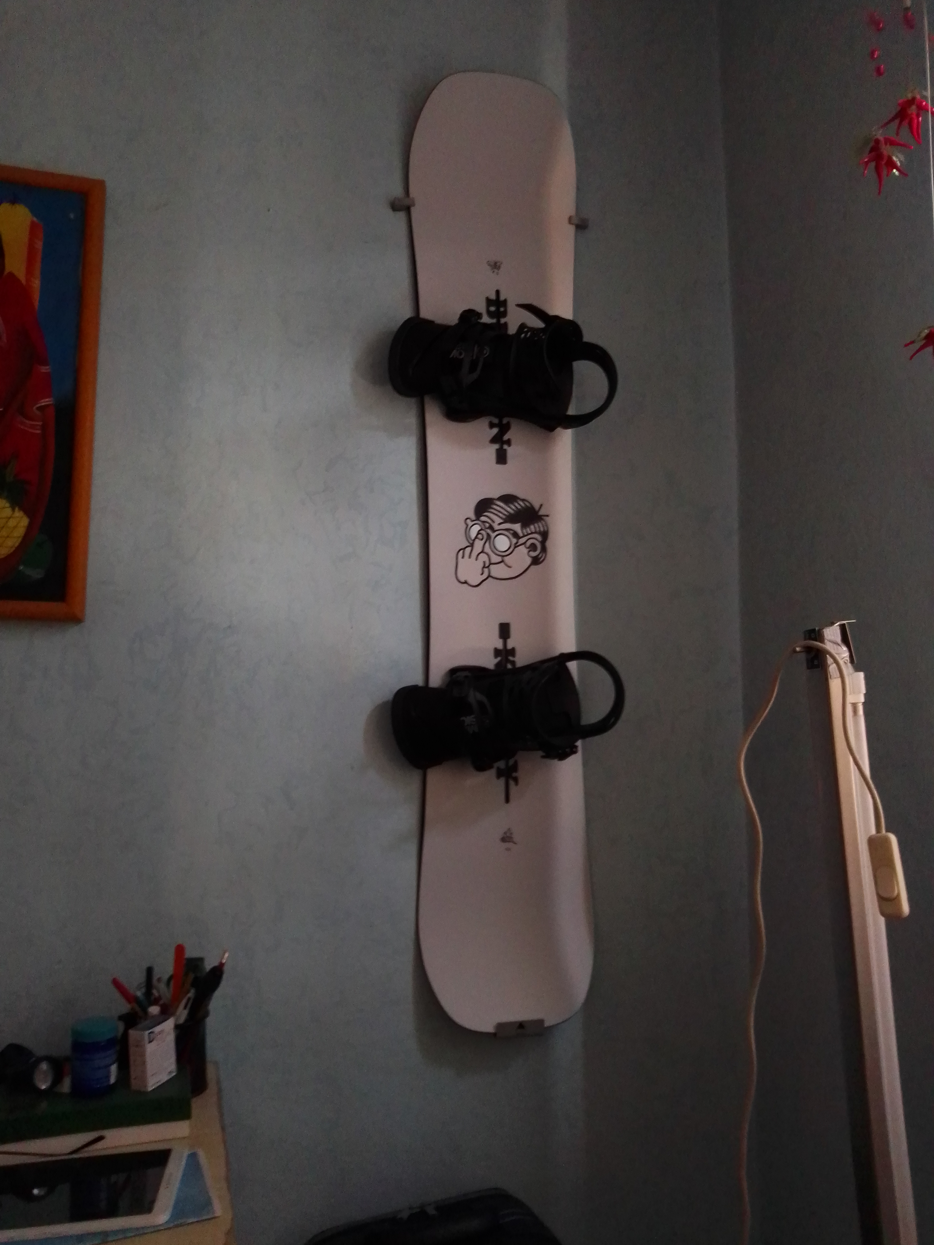 Burton Collector Series support mural snowboard argent taille unique